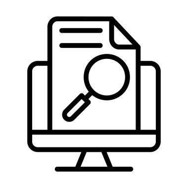 Analiz raporu, satır dizaynında çevrimiçi soruşturma vektörü