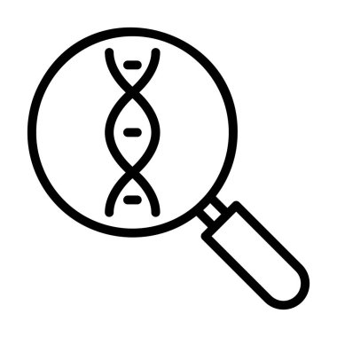 Deoksiribonükleik asit, gen simgesi hizada moda tasarımı 