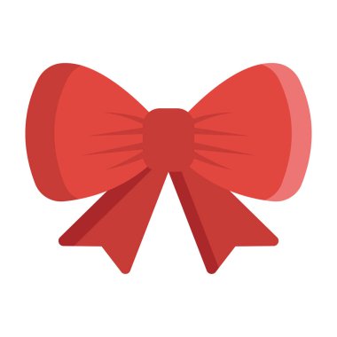 Modaya uygun kısa kravat, düz dizayn ikonu. 