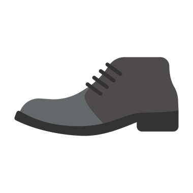 Ayakkabı ve ayakkabı vektörlerinin moda simgesi.