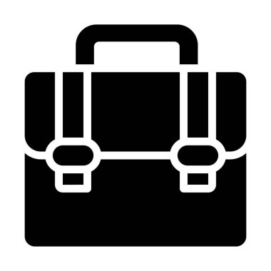 Sağlam vektör içinde geleneksel bir iş adamı çantası 