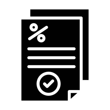 Katı tasarımda iş belgesi vektörü