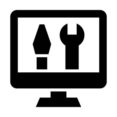 Bilgisayarın içindeki bilgisayar bakım araçları onarılıyor 