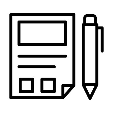 Satır vektör tasarımında araçlar simgesi yazılıyor 