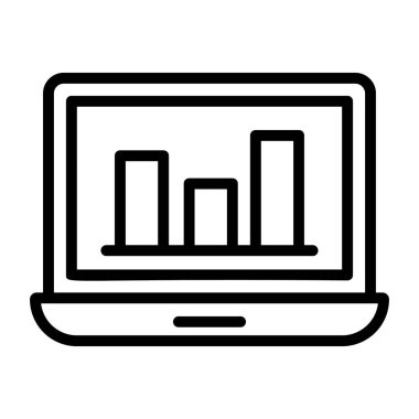 Çevrimiçi grafik vektörü, ticari bilgi hattı tasarımı 