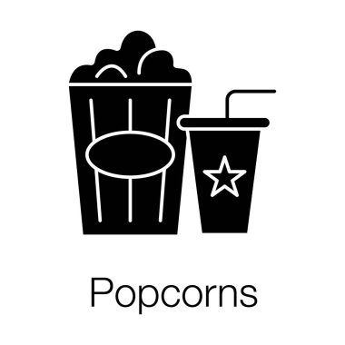 Bardaklı patlamış mısır, sinema atıştırmalığı.
