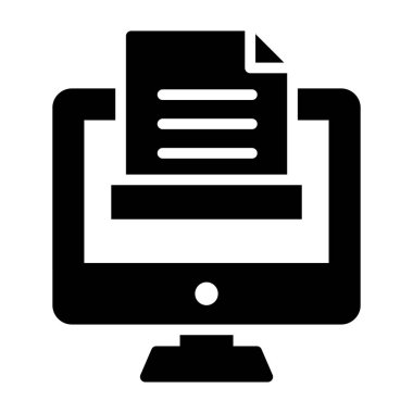 Çevrimiçi makale kavramı, çevrimiçi içerik tasarımının katı vektörü 