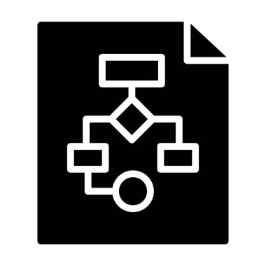 Veri mimarisi tasarımı, algoritma vektör biçiminin katı simgesi  