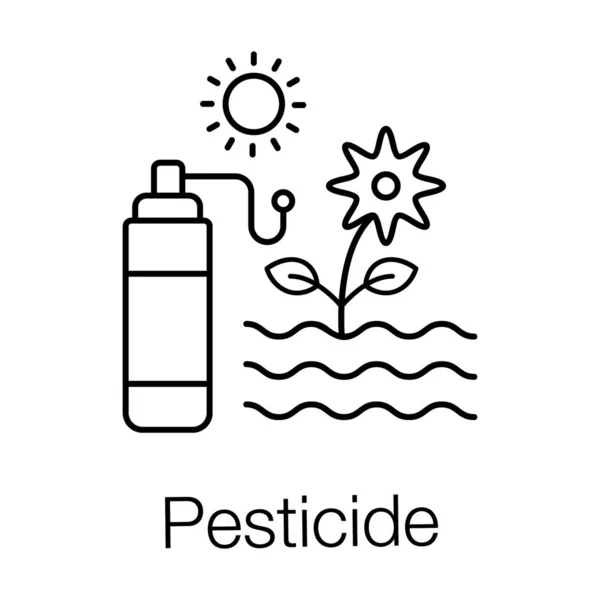 Garrafa Pesticidas Melhor Para Proteção Culturas —  Vetores de Stock