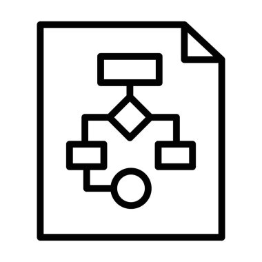 Veri mimarisi tasarımı, algoritma vektör biçiminin satır simgesi  