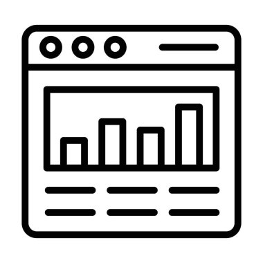 Web sitesi bilgisi, satır grafiksel analiz vektörü 