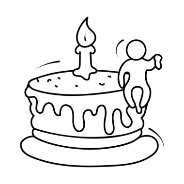 All time party favorite dessert, drippy chocolate birthday cake