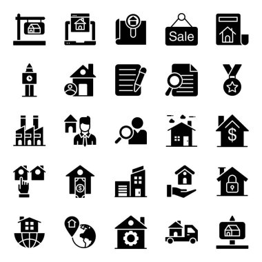 Yapı Paketi Katı Simgeler 