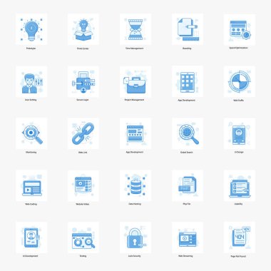 Düz tasarımlarda inanılmaz bir ağ geliştirme seti iyi tasarlanmış bir sürüyü tasvir ediyor. Tüm vektörler tamamen düzenlenebilir, indirmeyi unutma. Mutlu Tasarım! 