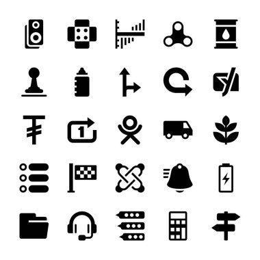 Kullanıcı Arayüzü Simgeleri Glyph Tasarımı Paketi 