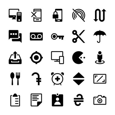 Glyph Kullanıcı Arayüzü Simgeleri Ayarlandı 