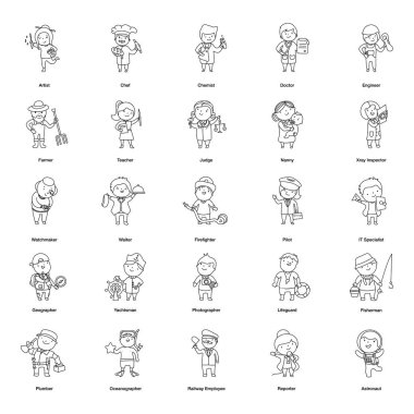 Bu insan karakterleri paketinde inanılmaz bir şekilde sunulan fantastik bir insan topluluğu. Farklı ruh halleriyle birlikte farklı duruşlarda olan bir grup insan burada.