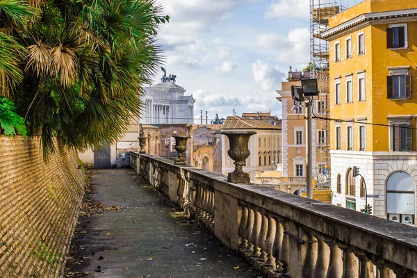 Roma 2019 Balcón Del Parque Villa Aldobrandini Tiempo Soleado —  Fotos de Stock