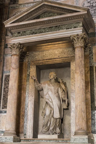Rome 2019 Pantheon Interior Basilica Saint Mary Martyrs Santa Maria — Stock Photo, Image