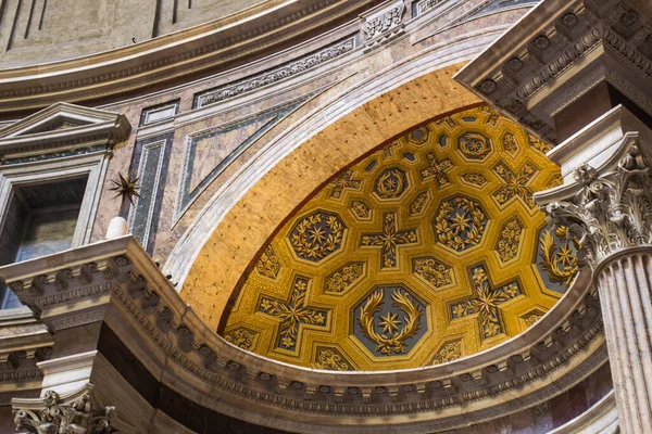 Rome 2019 Pantheon Interieur Sint Maria Basiliek Martelaren Santa Maria — Stockfoto