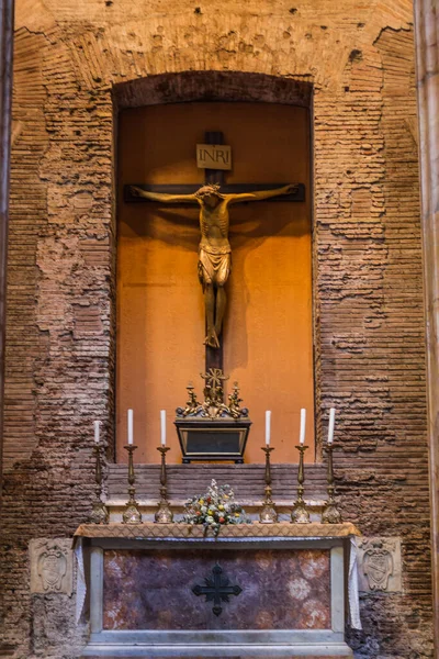 2019 마리아의 바실리카와 순교자 마리아의 마타이어 그리스도의 십자가 — 스톡 사진