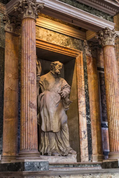 Roma 2019 Panteón Interior Basílica Santa María Los Mártires Santa — Foto de Stock