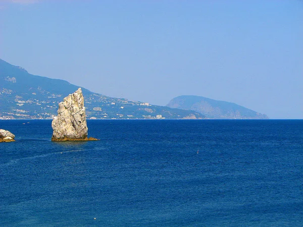 Rock Gaspra Yelken Crimea — Stok fotoğraf