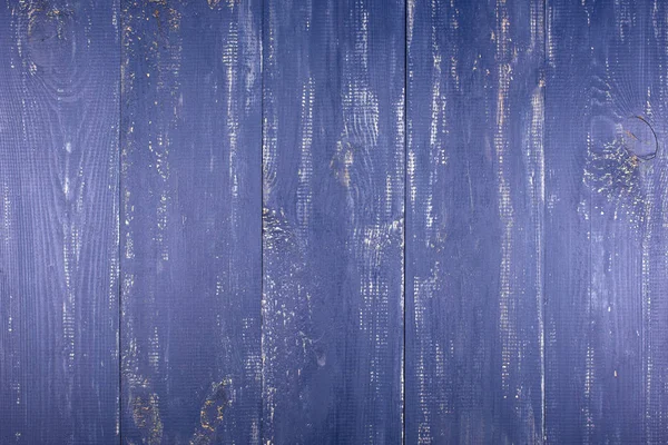 木质纹理背景 旧木质地的表面 木板漆成深蓝色 板垂直排列 — 图库照片