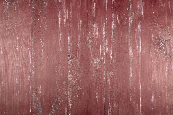 木质纹理背景 旧木质地的表面 这些木板涂成红色 铁最小颜色 板垂直排列 — 图库照片