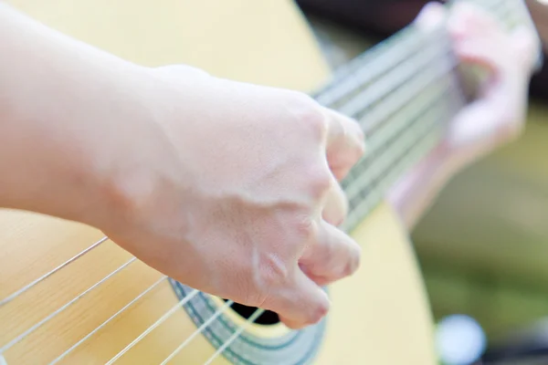 Jouer fond de guitare — Photo