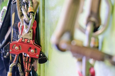 Tırmanma dişli arka plan