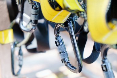 Tırmanma dişli arka plan