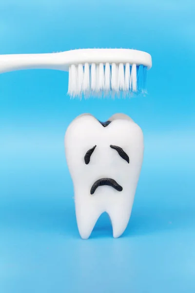 Концепция гигиены зубов — стоковое фото