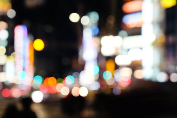 Tokyostraße bei Nacht — Stockfoto