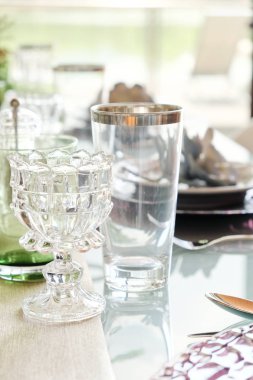 zarif yemek masası ayarı