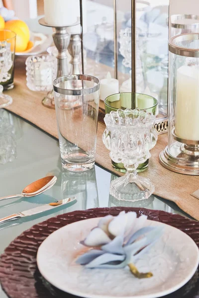 Elegante Tischdekoration — Stockfoto
