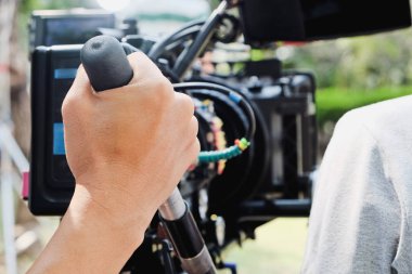 kameraman iş başında