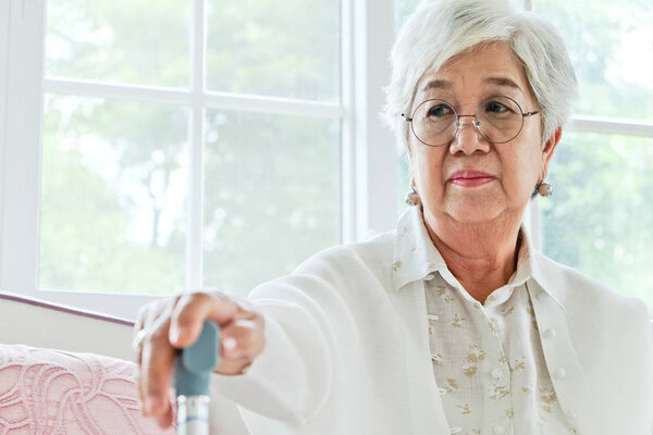 senior woman portrait