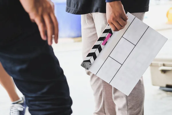 Troupe di produzione — Foto Stock