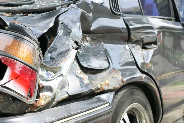 Car Crash background — Stock Photo, Image