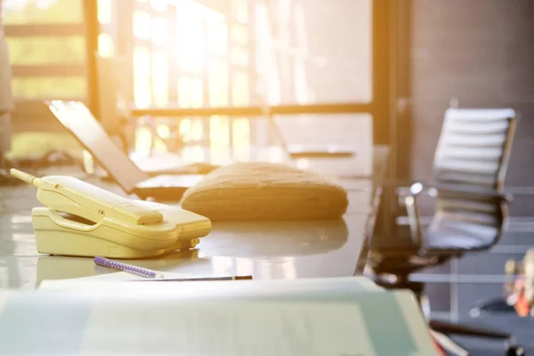 Bureau Imago Van Moderne Kantoor Interieur Achtergrond Een Idee Van — Stockfoto