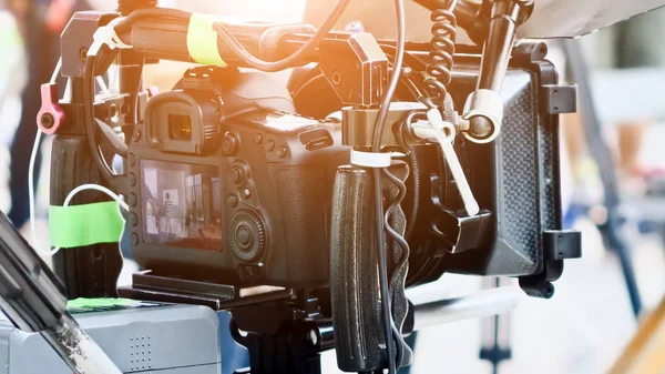 Sinema kamera Film seti, sahne arkasında