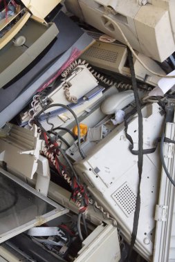 Elektronik hurda arka plan görüntü 
