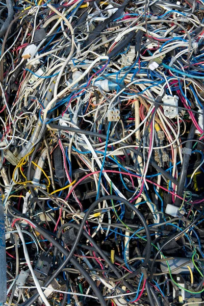 Electronic Scrap Background Texture — Stock Photo, Image