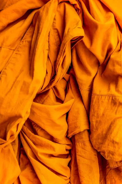 Monk Roucho Textilie Textura Pozadí — Stock fotografie