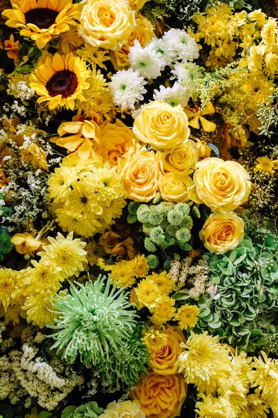 Obraz Kolorowe Kwiaty Tło — Zdjęcie stockowe
