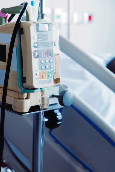 Close Infusion Pump Hospital — Stock Photo, Image