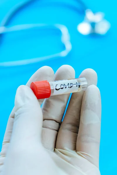 Begreppsbild Covid Vaccin Mot Koronavirus — Stockfoto