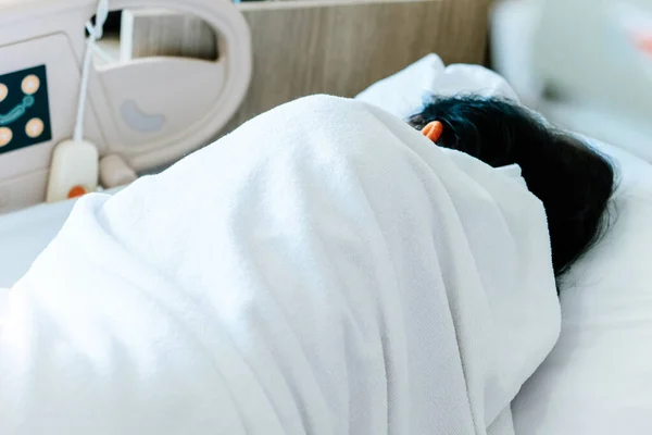 Image Elderly Patients Hospital Bed — Stock Photo, Image