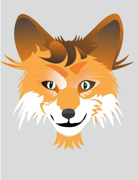 Cunning Fox Logo — Stock Photo, Image